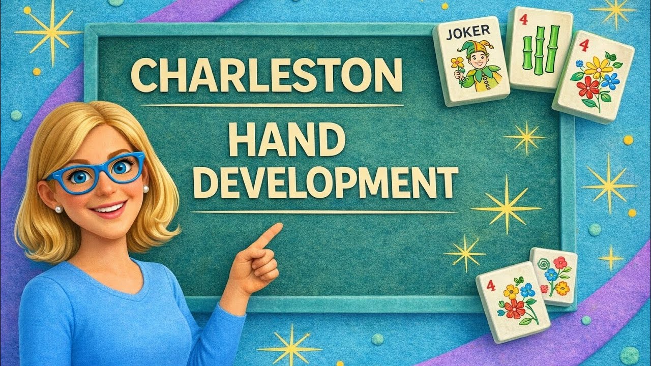 How to Develop a Strong Hand During the Charleston | American Mah Jongg Strategy