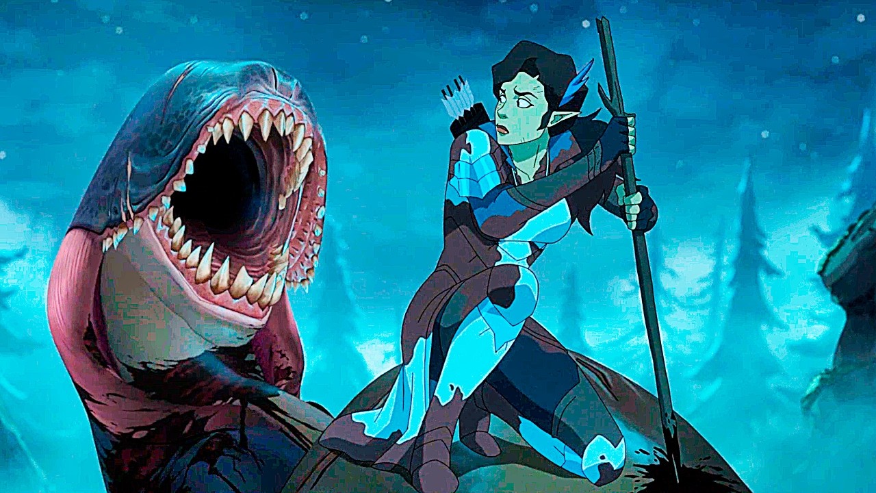 The Legend of Vox Machina Season 4 | Vex vs Gloomstalker Fight Scene Recap | Episode 1 Ending