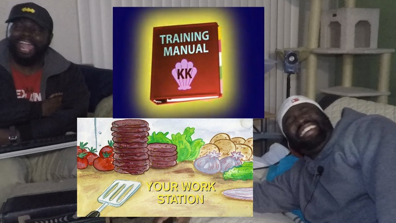 SPONGEBOB Krusty Krab Training Episode_JamSnugg Reaction