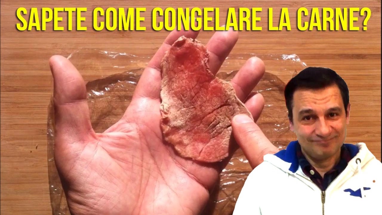 Sapete congelare correttamente la carne?