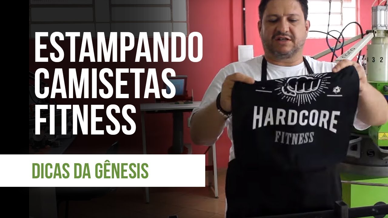 #79 - Como estampar camisetas fitness (Serigrafia, Silk Screen, Estampas)