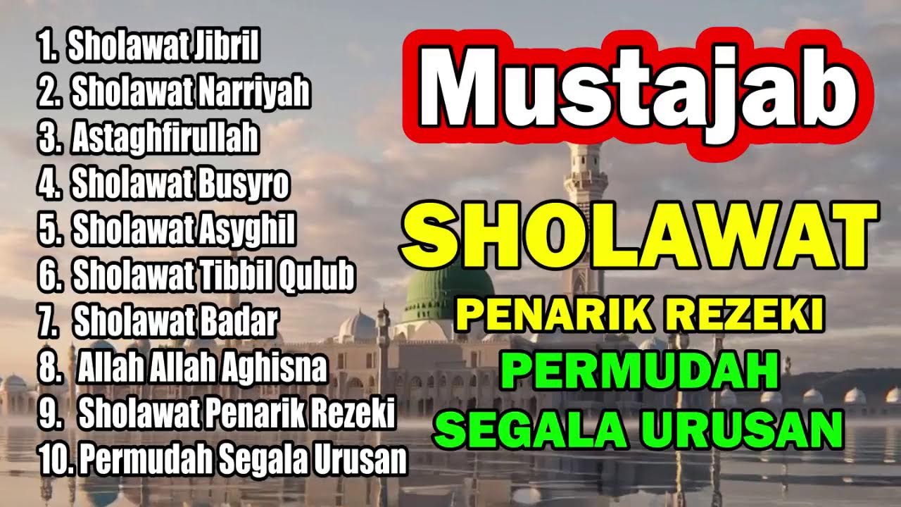 🔴 LIVE Usaha Sepi? | Sholawat Penarik Rezeki Agar Dagangan Laris 📈