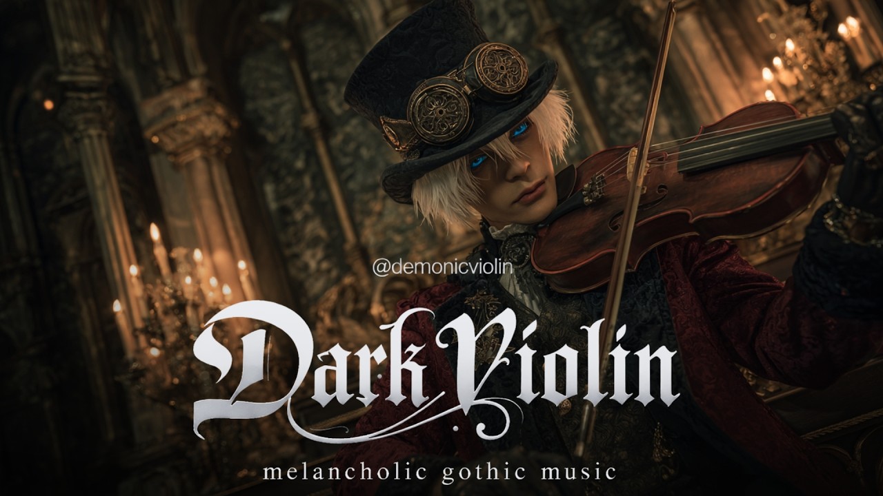 Dark Violin Sonata in a Victorian Nightmare — Gothic Elegance & Shadows