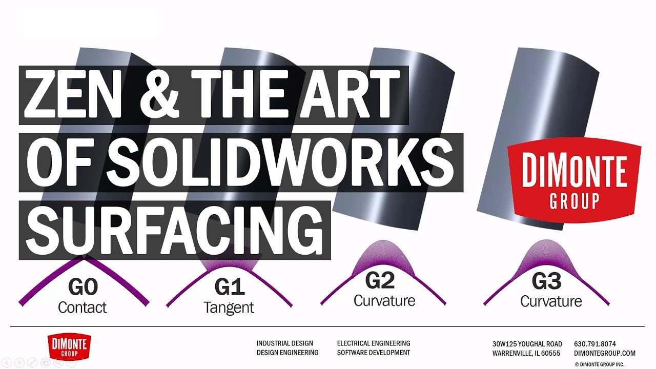 Curvature Continuity - SOLIDWORKS Surfacing Tutorial - Zen & the Art of SOLIDWORKS Surfacing 01