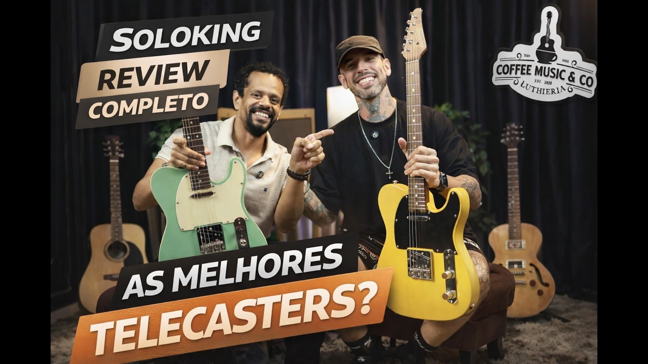 Soloking Telecaster: hype ou realidade? (REVIEW COMPLETO) | Coffee Degust #guitarra #guitarrista