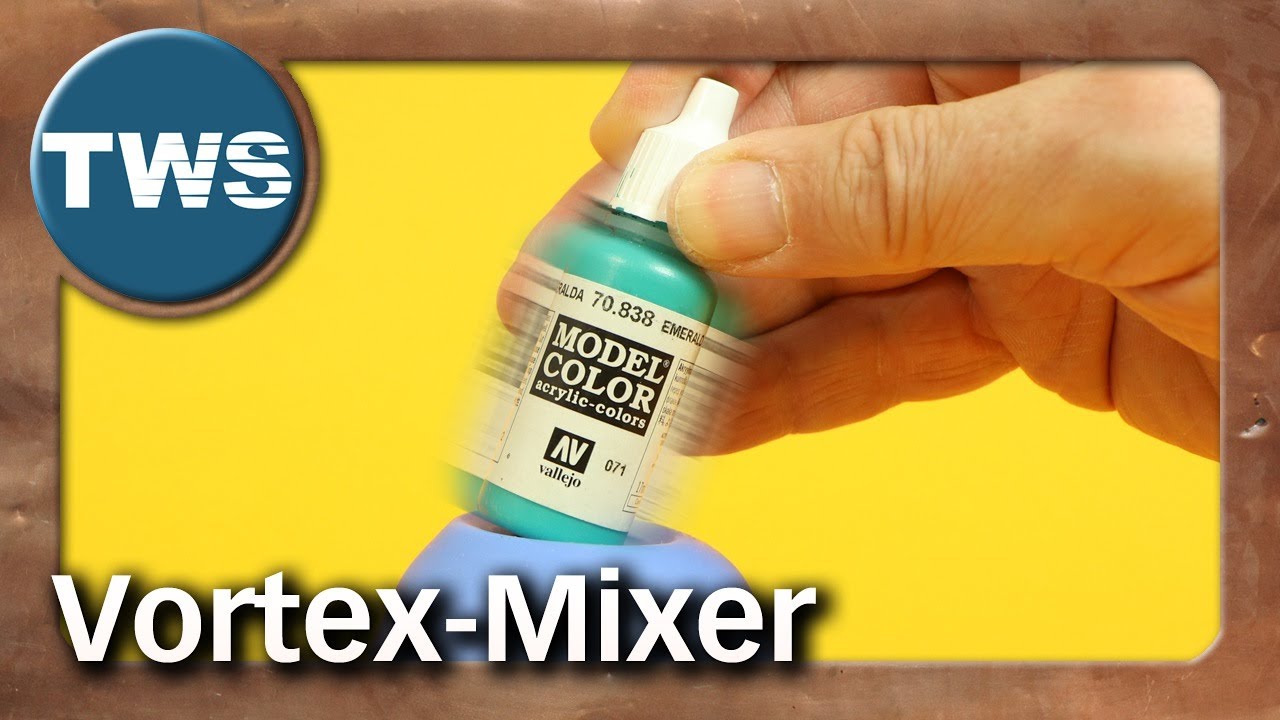 Review: Vortex-Mixer für Tabletop-Farben / Vortex-Mischer (Nagellack-Shaker, Miniaturen, TWS)