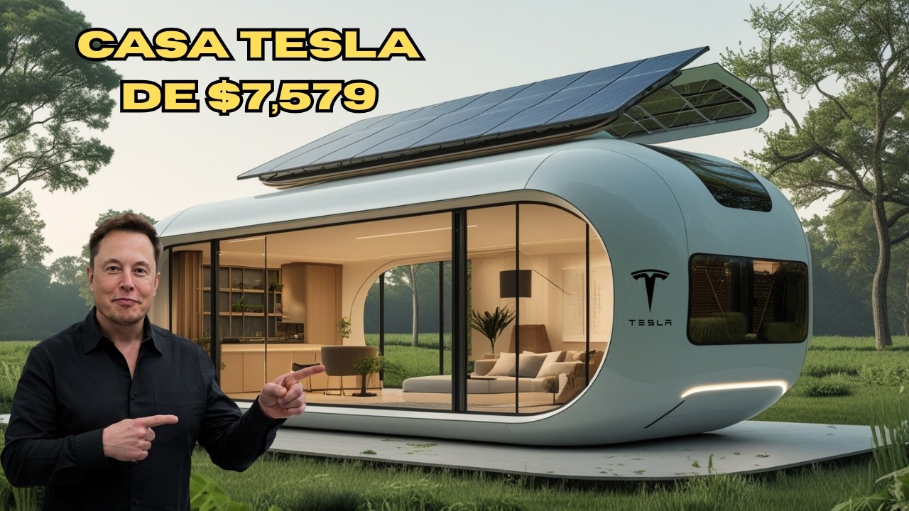 Elon Musk presenta una casa de $7,579: Tecnología avanzada y sostenibilidad al alcance de todos