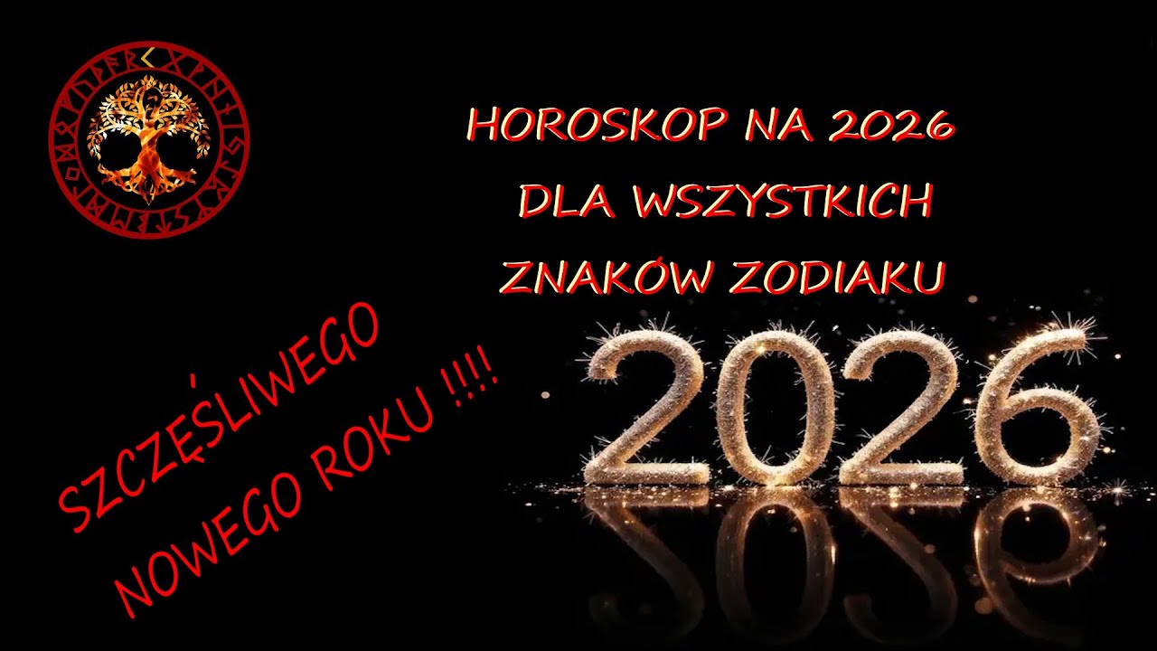 HOROSKOP NA 2026    WSZYSTKIE ZNAKI ZODIAKU #zakątekrun #horoskop #2026