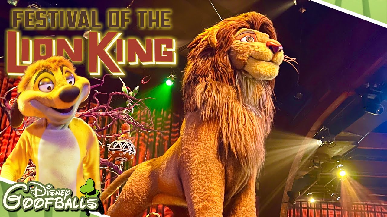 Festival Of The Lion King [4K] Animal Kingdom - Walt Disney World 🇺🇸