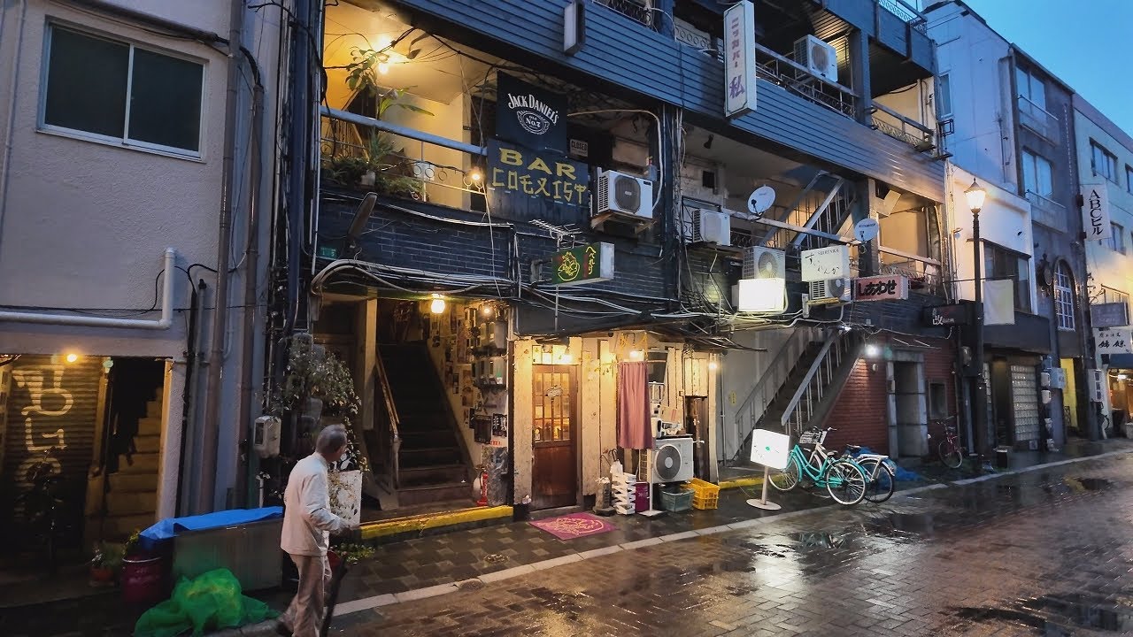 岡山 雨の表町を散歩【4K岡山街歩き】Japan Okayama 4K Rainy night walkingtour/Omotecho
