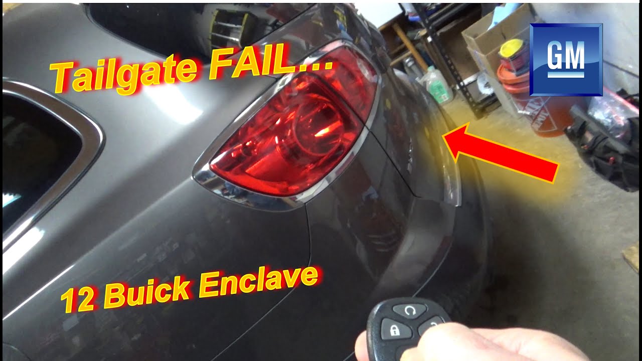 ПОМОГИТЕ! Багажник не открывается! (Buick Enclave)