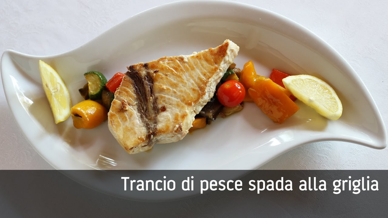 Trancio di pesce spada alla griglia