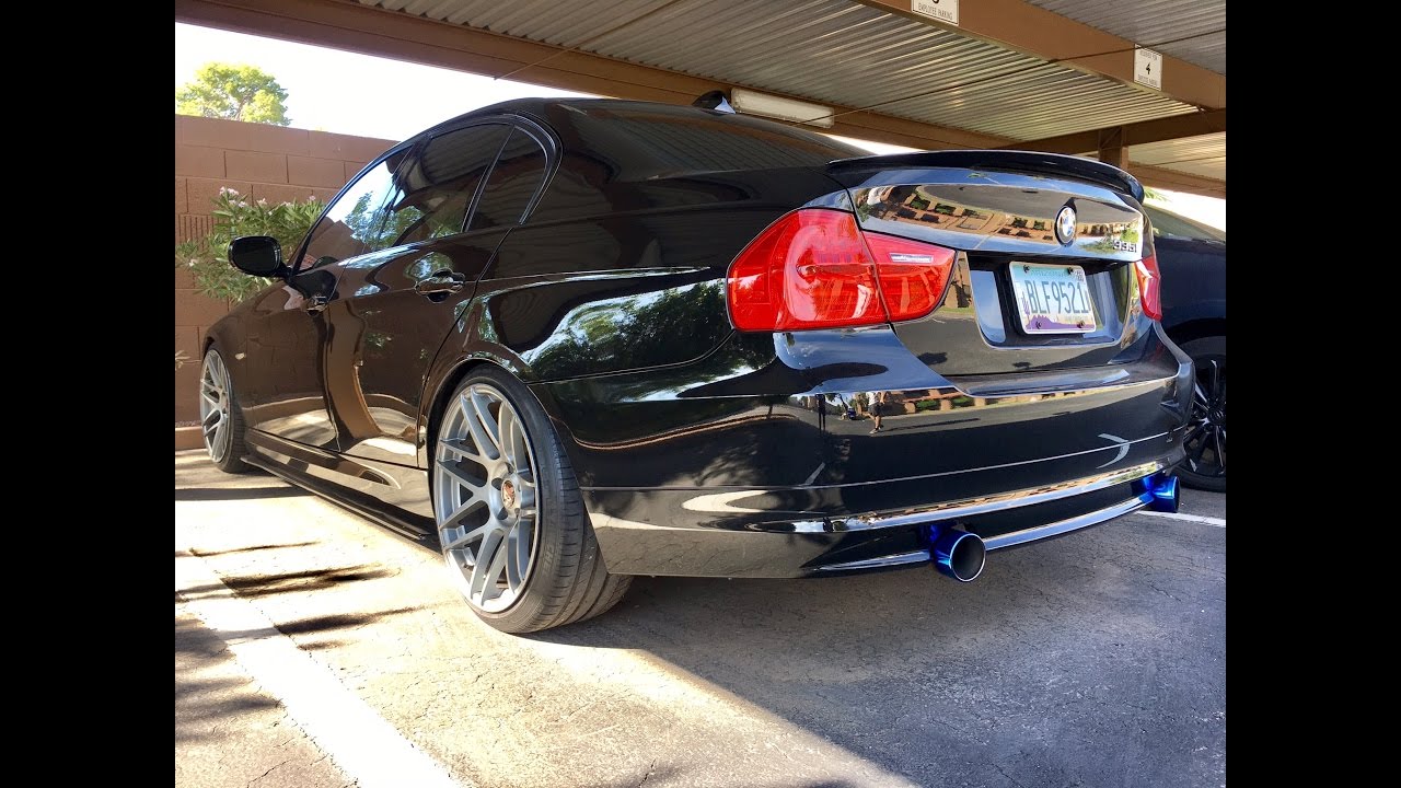 335i Custom Catback Exhaust - Install Video