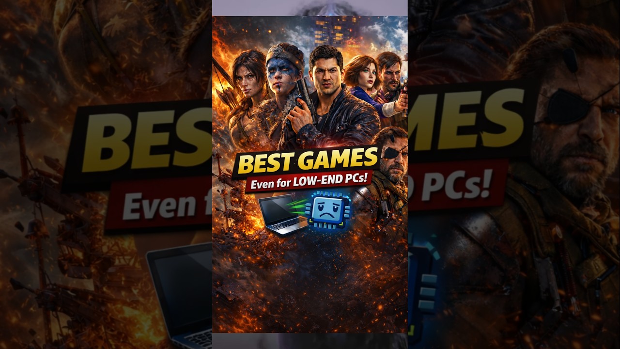 Best High-Graphics Games for Low PCs! 
