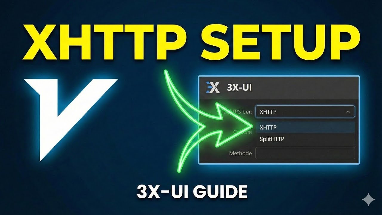 How to Setup V2Ray XHTTP (SplitHTTP) in 3X-UI Panel | Step-by-Step