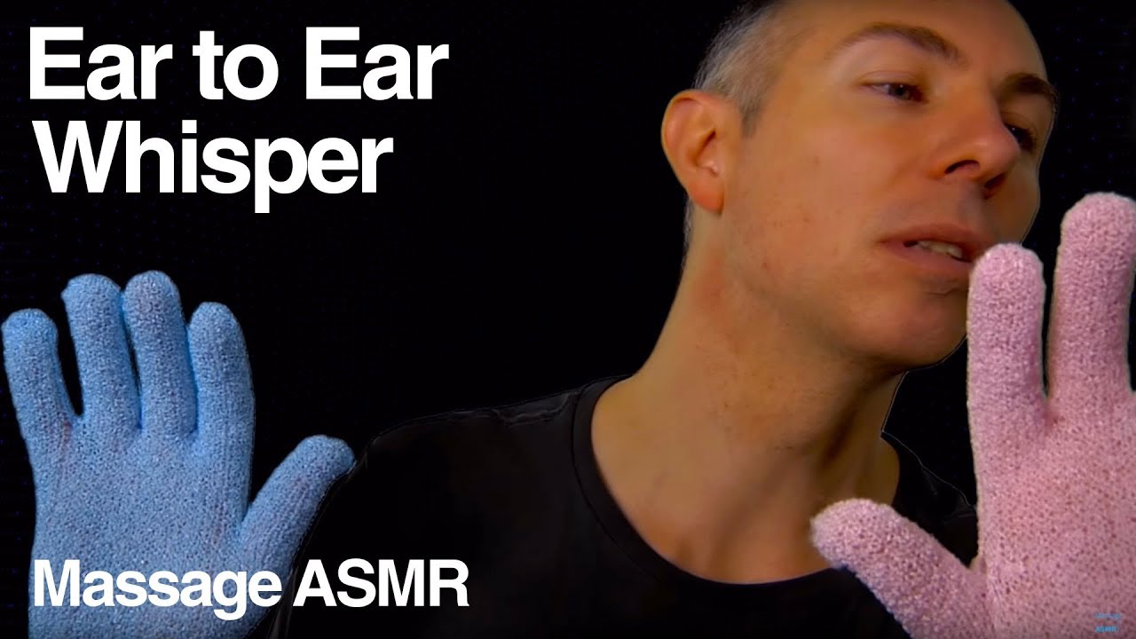 ASMR Ухо в ухо шепчет и почти неразборчиво + царапины