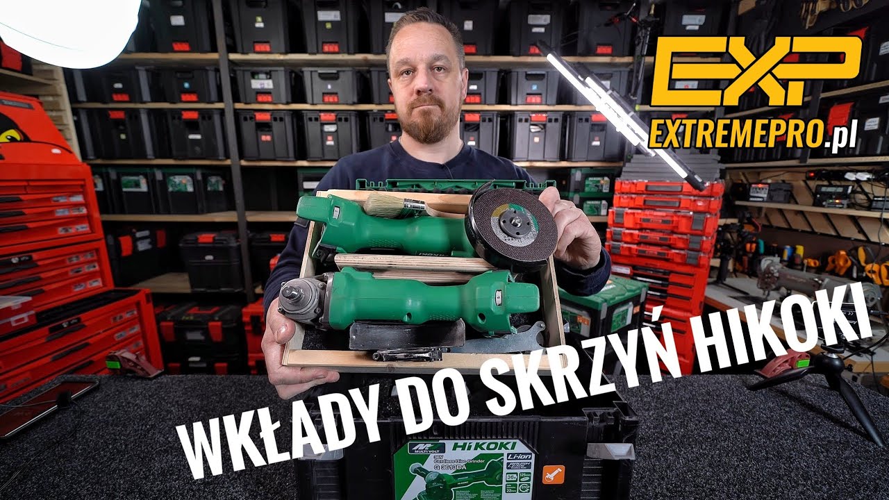 Jak zorganizowałem skrzynki Hit System HiKOKI