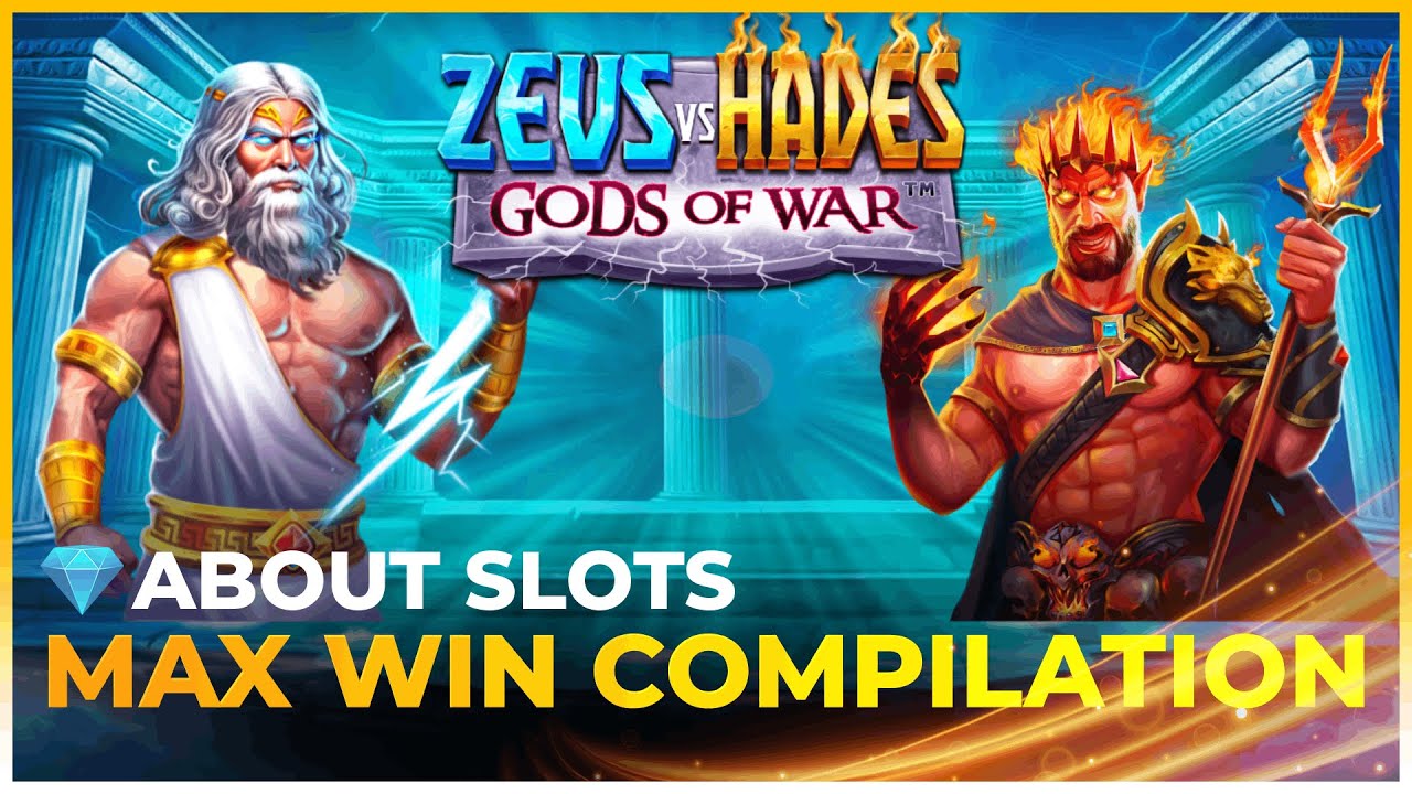 🔱⚡️5 CRAZY MAX WINS on ZEUS VS HADES SLOT by PRAGMATIC PLAY!🔱⚡️