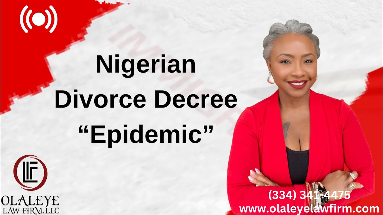 NIGERIAN DIVORCE DECREE 