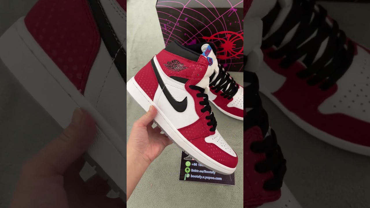 J-ordan 1 Retro High Spider Man Origin Story 555088-602