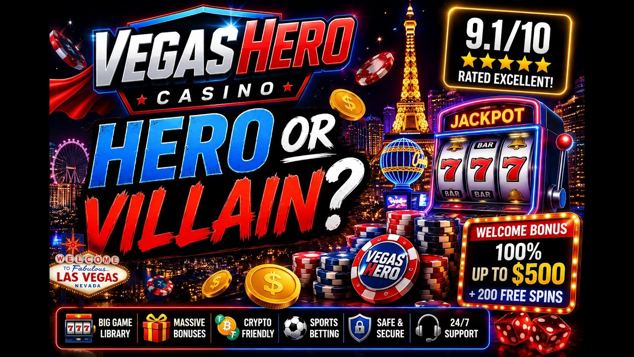 VegasHero Casino Review 2026 &ndash; The Hero or The Villain?