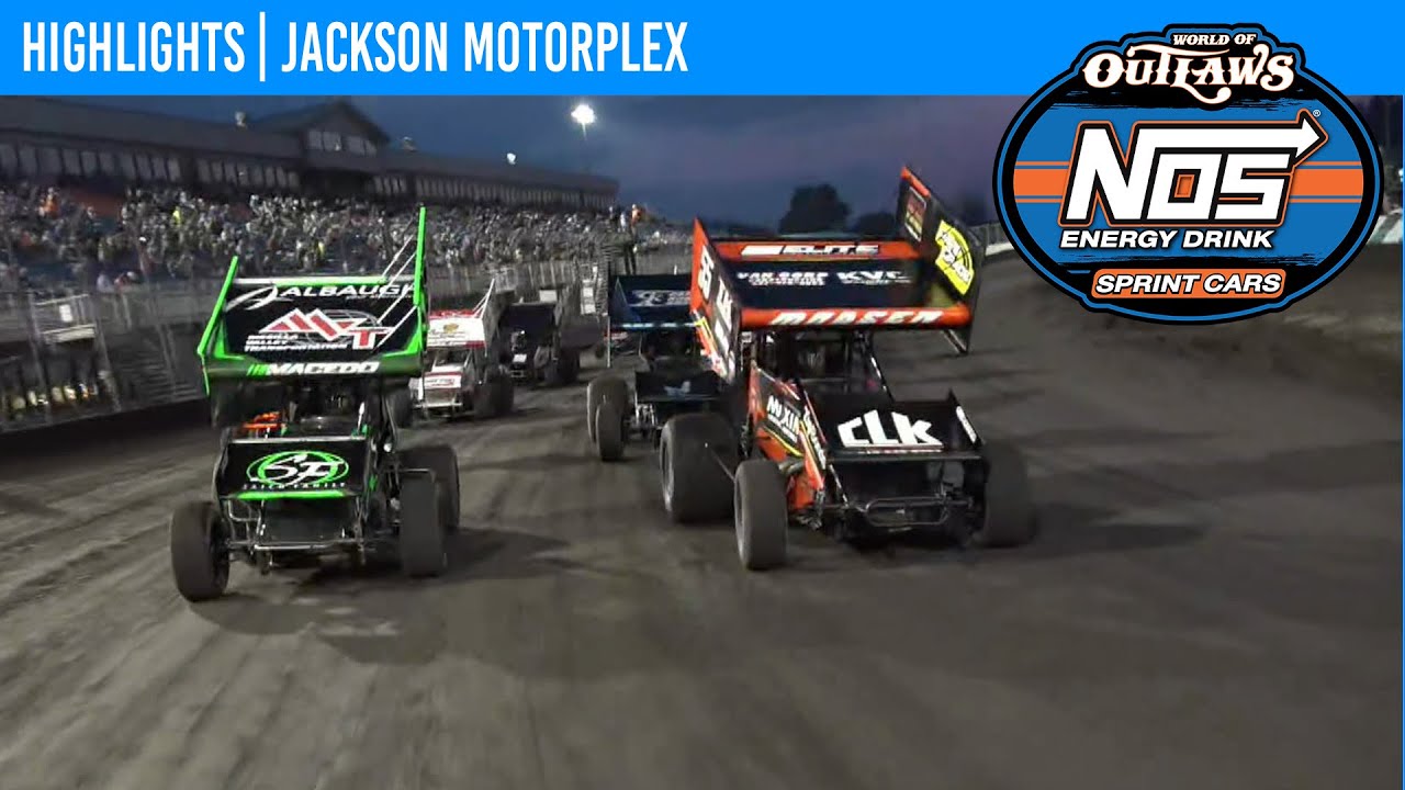 World of Outlaws NOS Energy Drink Sprint Cars | Jackson Motorplex | June 4, 2025 | HIGHLIGHTS