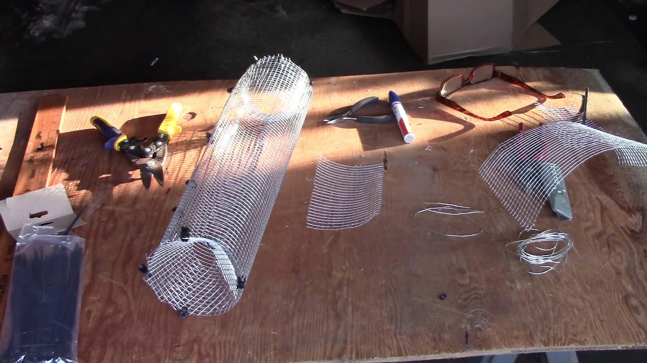 How to make a minnow trap.