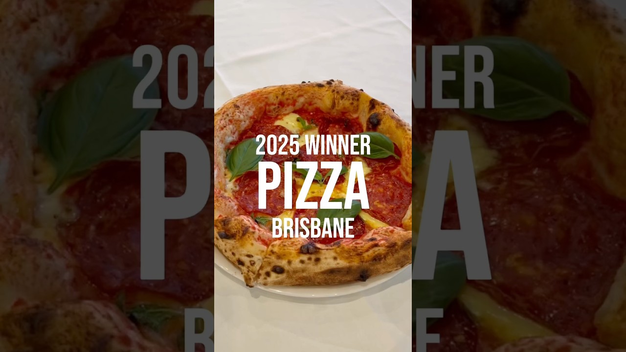 Award winning pizza at Italia Lane, Brisbane! 🍕