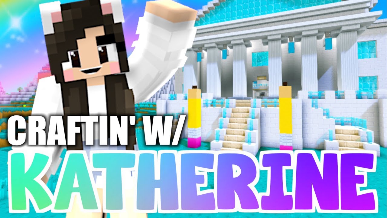 💙Minecraft MUSEUM + DAYCARE! Craftin' w/ Katherine Ep. 41