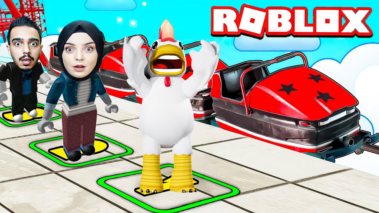 GIT GIT ROLLER COASTER SIRASINDA HERKESİ GEÇTİ !! 😱 Roblox