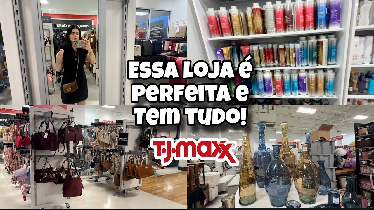 COMPRAS NA TJ MAXX DOS EUA | VA PRIMEIRO NESSA LOJA ANTES DE TODAS