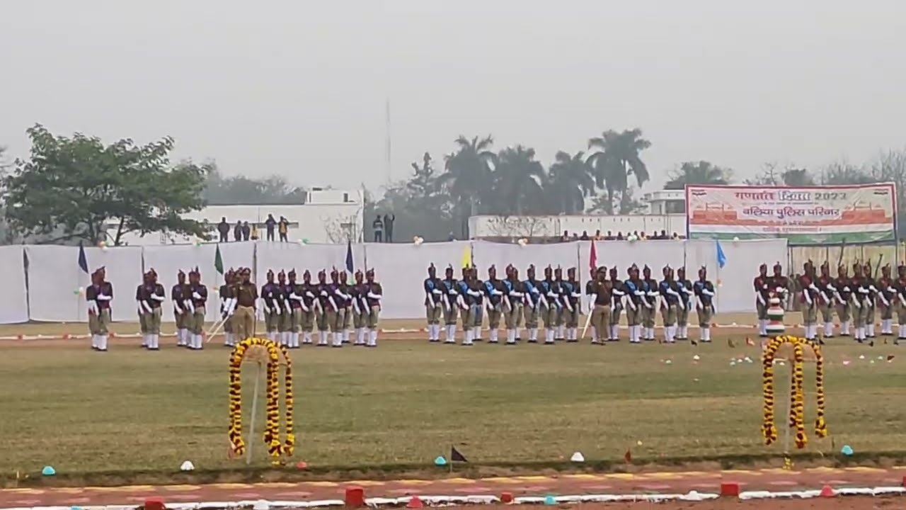 UP Police | Uttar Pradesh Police republic day parade | Ballia Police line | #republicday