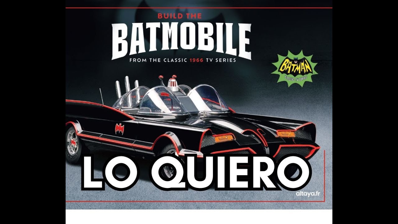 TODO SOBRE EL NUEVO BATIMOBIL 66 DE ALTAYA FRANCIA
