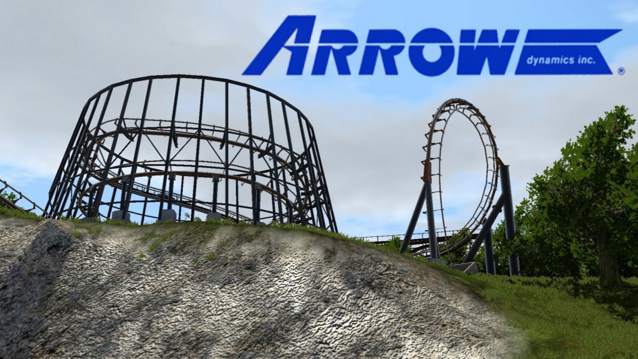 Arrow Dynamics Terrain Roller Coaster Concept | NoLimits2 Professional