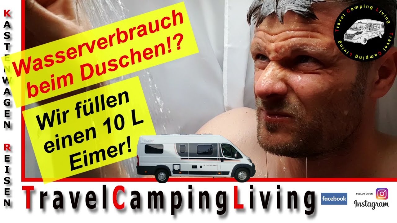 Wieviel Wasser verbrauche ich beim Duschen? Wie schnell f&uuml;llt sich ein 10 L Eimer? Comet Lux-Plus