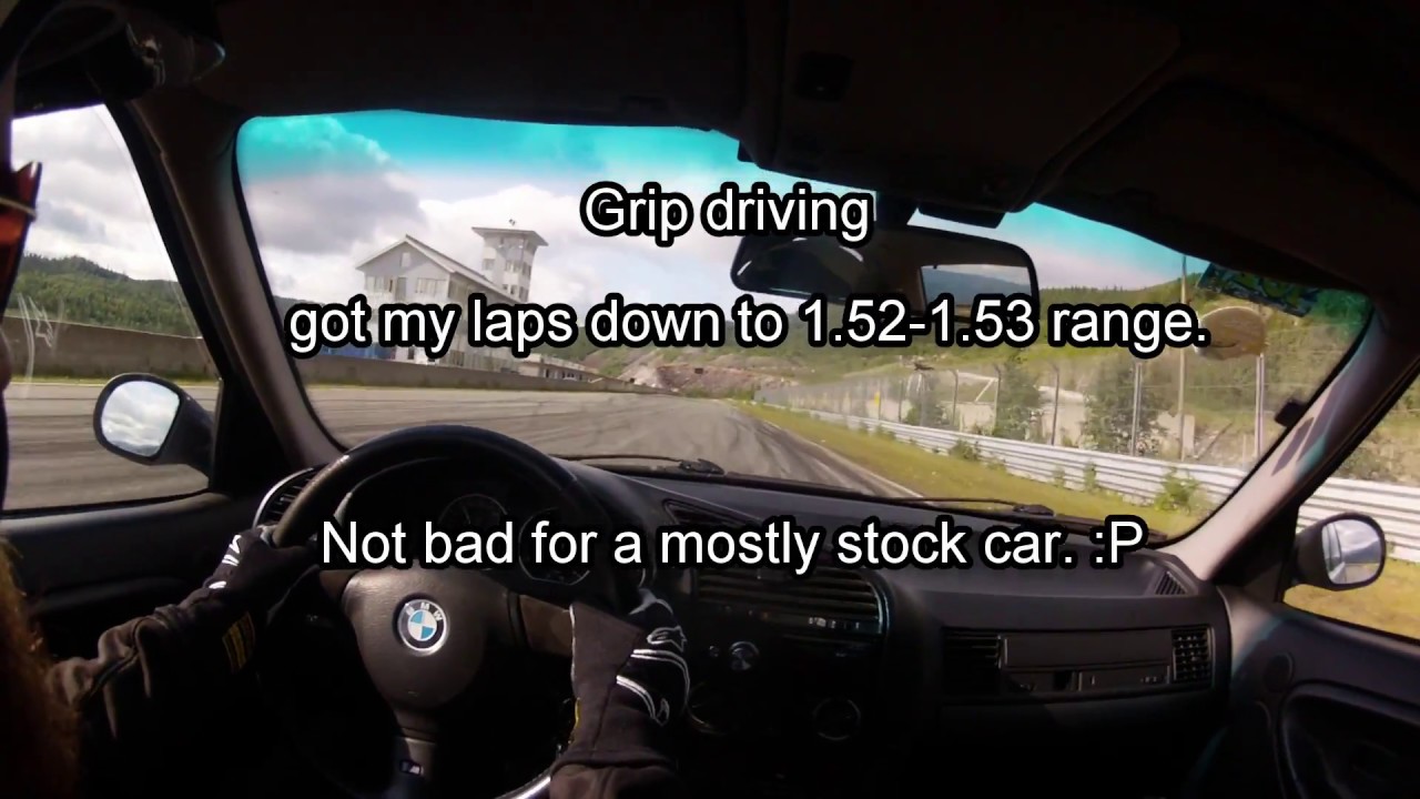 ACR Høsttreff 2017, grip driving BMW E36 325i