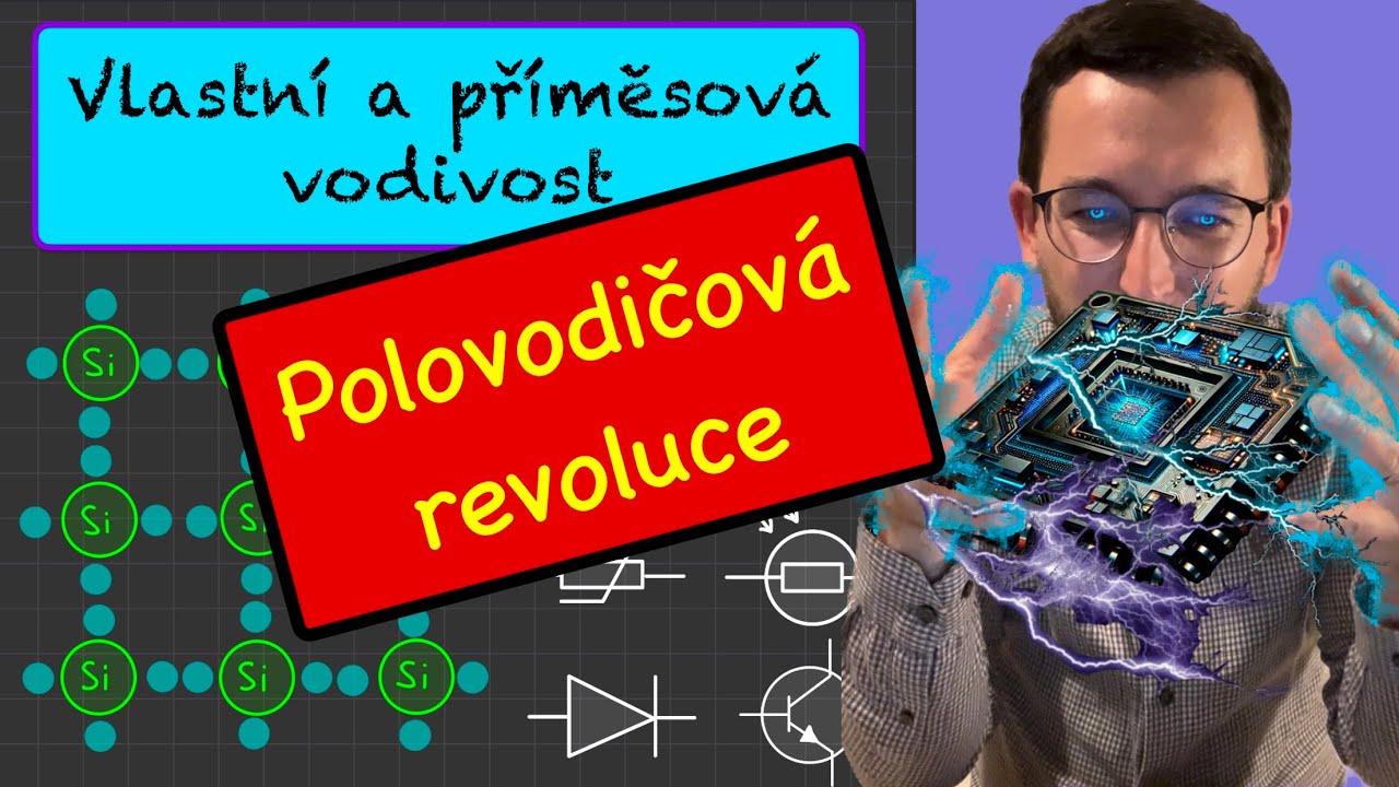 Polovodiče - vlastní a příměsová vodivost
