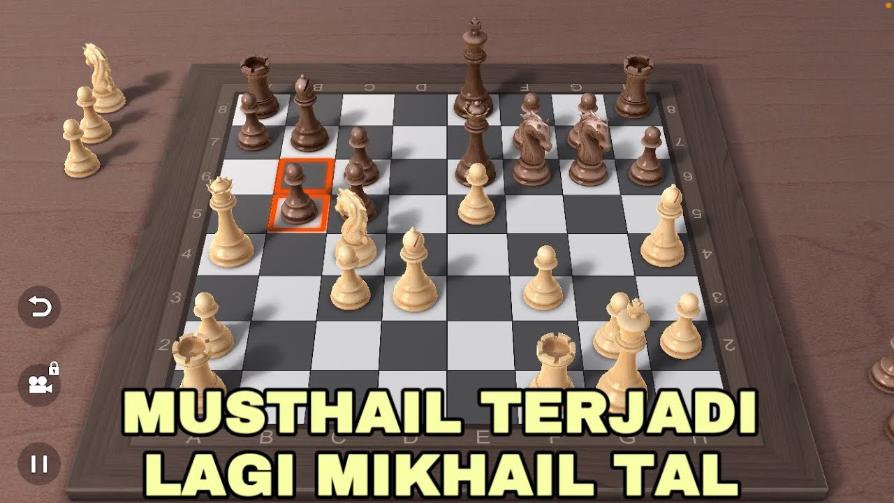 MIKHAIL TAL!!! PERMAINAN SEKALI SEPANJANG MASA YG BIKIN SYOK
