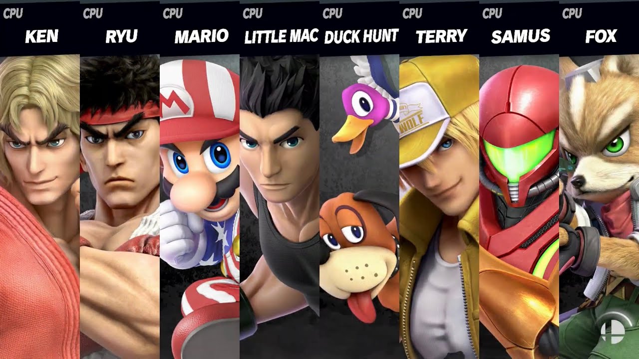 Super Smash Bros. Ultimate - Street Fighter Showdown 2