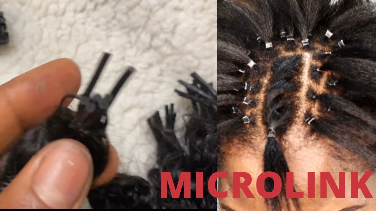 WATCH ME TRANSFORM HOW TO MICROLINK HAIR EXTENSION