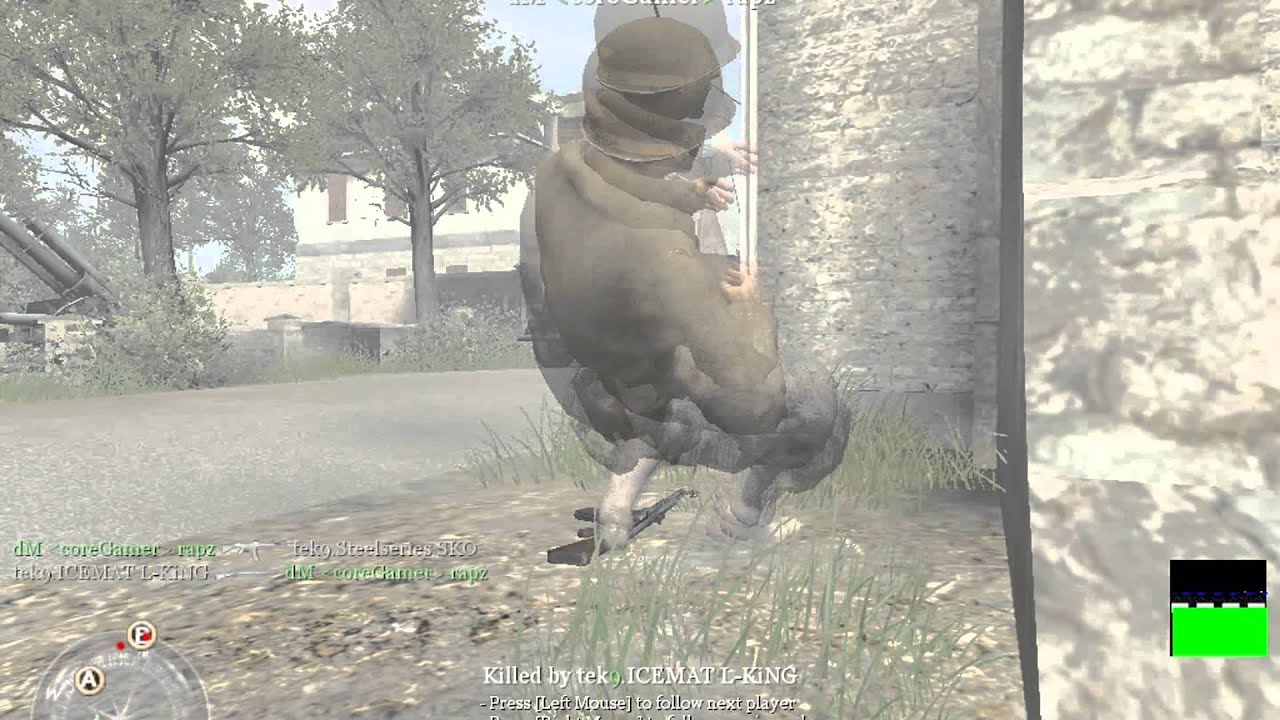 dM VS tek9 - CoD2 (Burgundy) - Solz