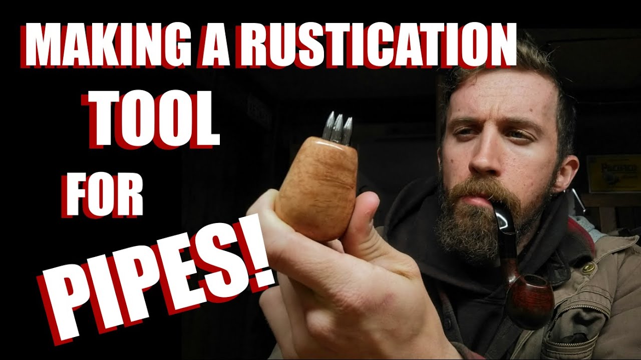 Making a Rustication Tool for Tobacco Pipes - By Sherwood Pipes
