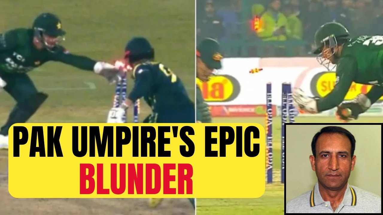 EXPLAINED: Pakistan keeper stumps Aus batter with wrong hand yet given out - What is the rule?