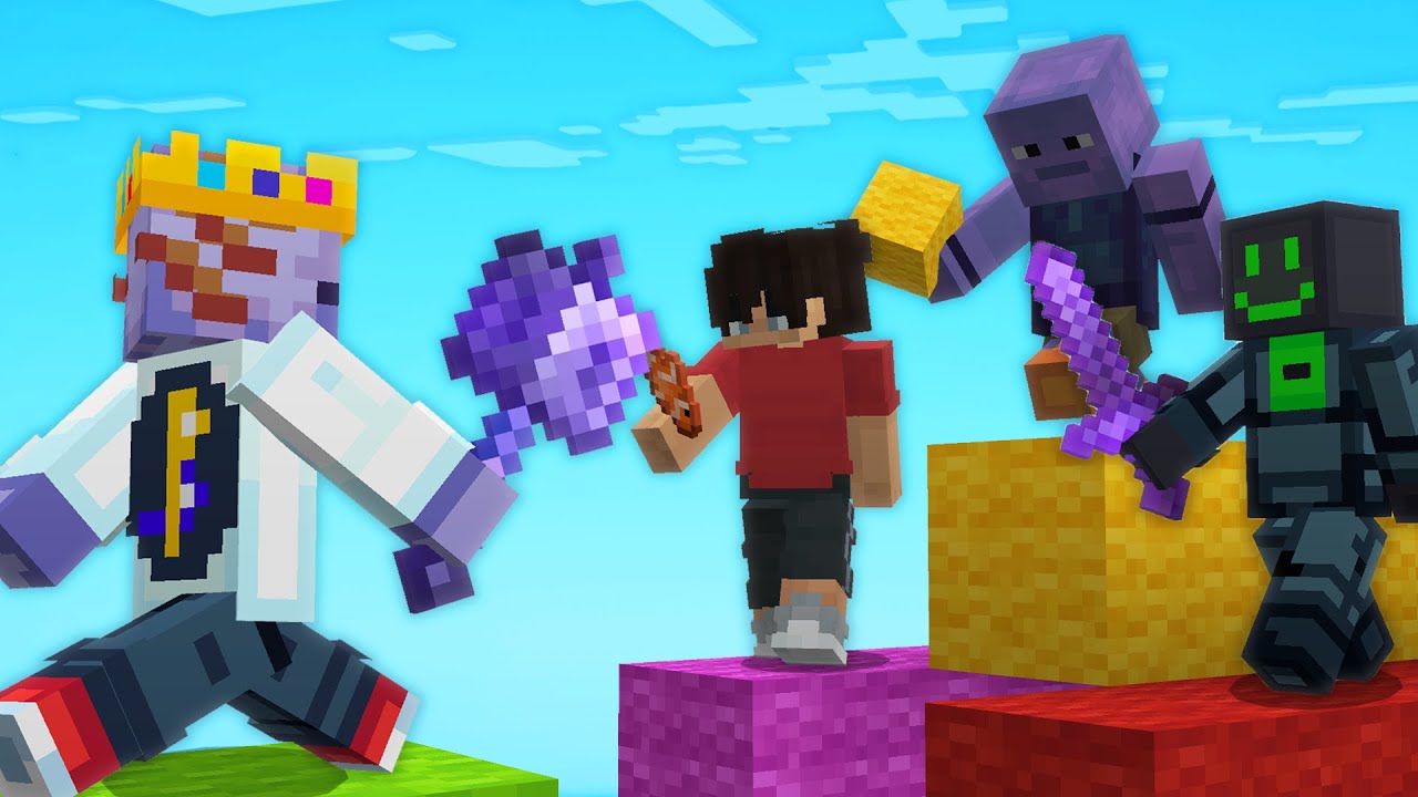 Pro Player vs 100 Minecraft Players