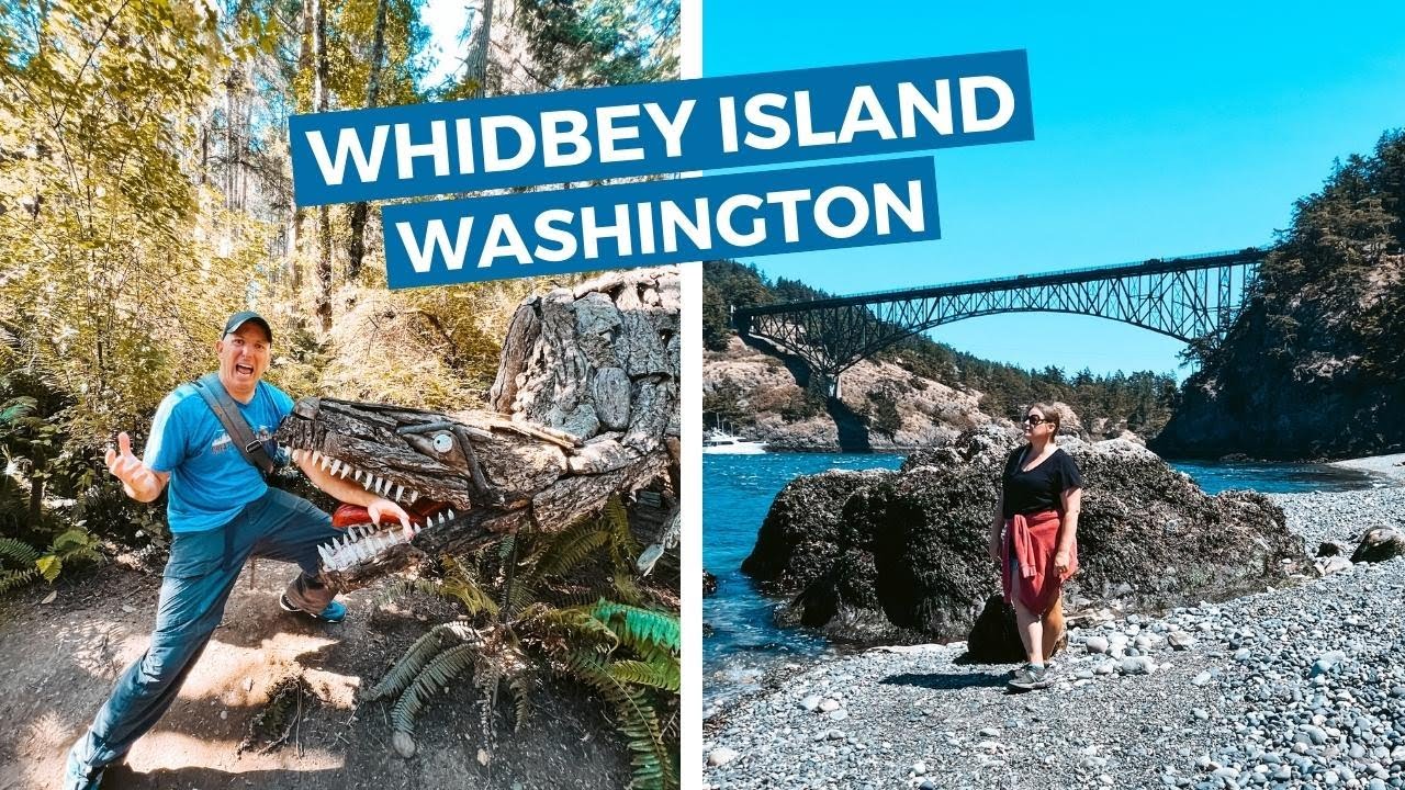 What To Do On WHIDBEY ISLAND? Fort Casey, Price Sculpture Forest, Deception Pass & More!