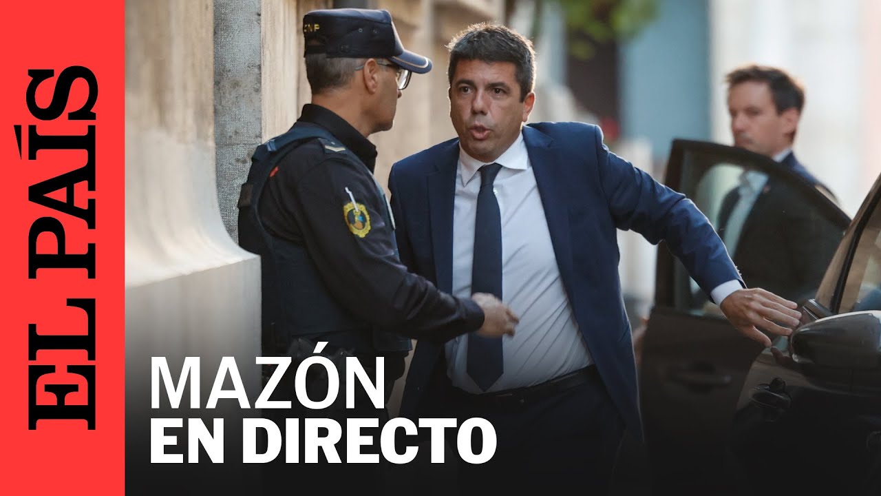DIRECTO | MAZ&Oacute;N anuncia su dimisi&oacute;n como president de la Comunidad Valenciana: 