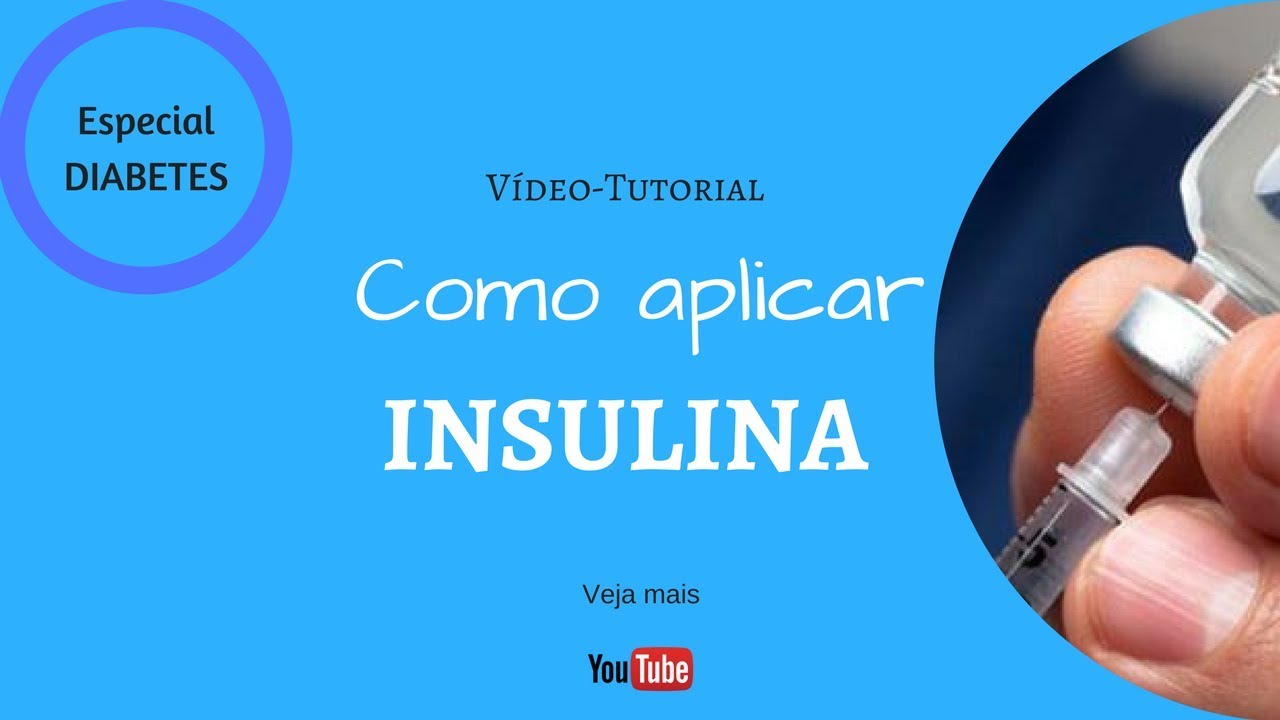 Como aplicar Insulina? | TUTORIAL | Especial Diabetes #4