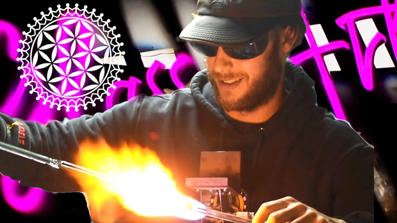 Functional Glass Art KSR &ldquo;Pretty Fire&rdquo; (Glassblowing, Heady Glass & Nose Dabs)