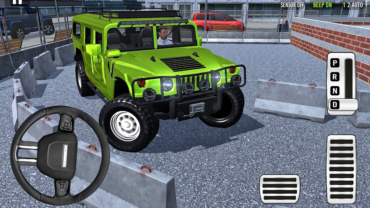 Новая школа парковки 2026: Городская парковка 3D Водитель Hummer - Автомобильная игра для Android...