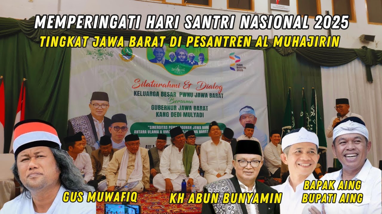 KANG DEDI MULYADI ‼️ GUS MUAFIQ - OM ZEIN PERINGATAN HARI SANTRI TK. JAWA BARAT Di PURWAKARTA 